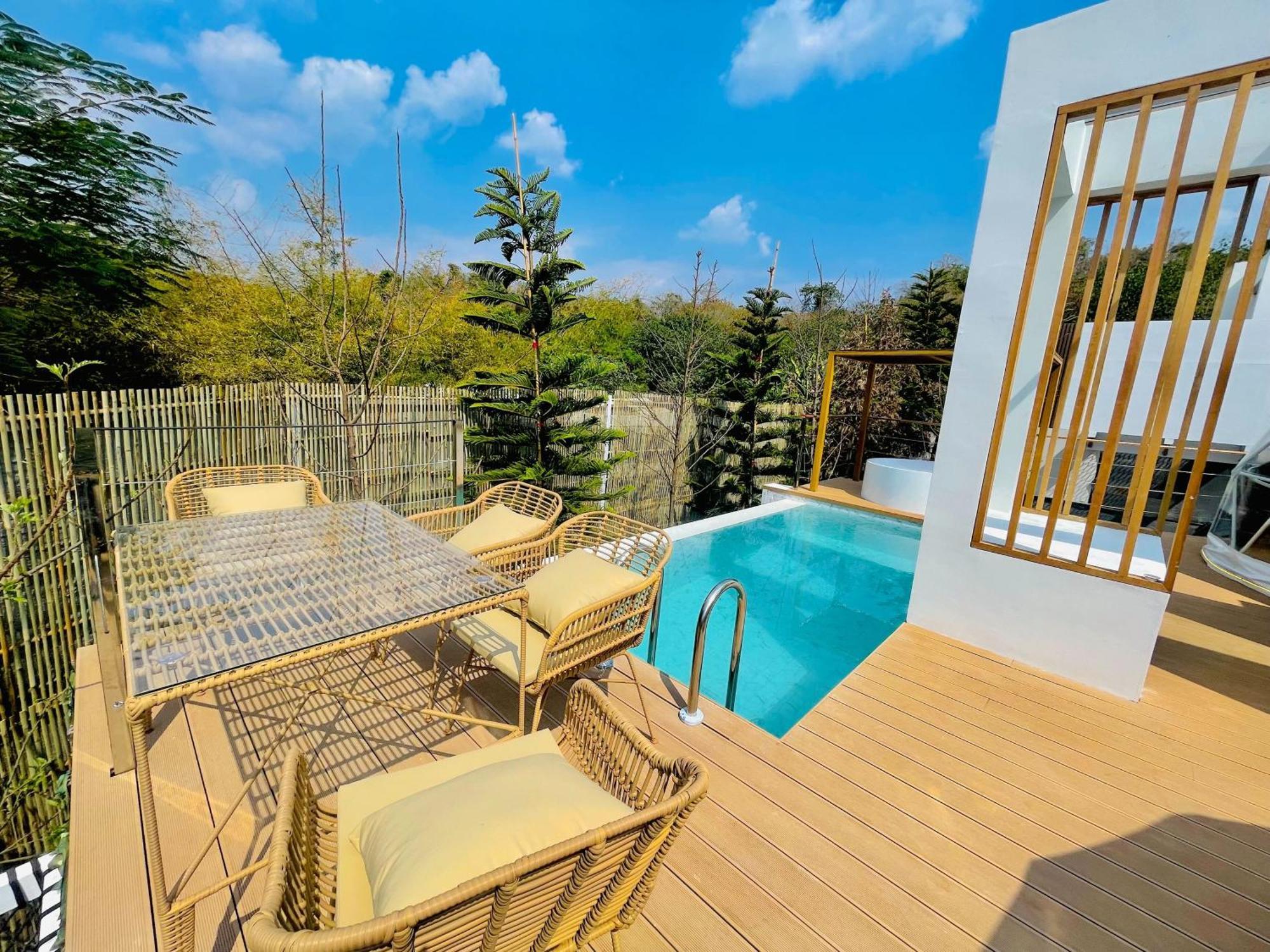 The X10 Nordic Tent And Glamping Pool Villa Khaoyai เขาใหญ่ - Sha Certified Ban Thung Sawang Extérieur photo