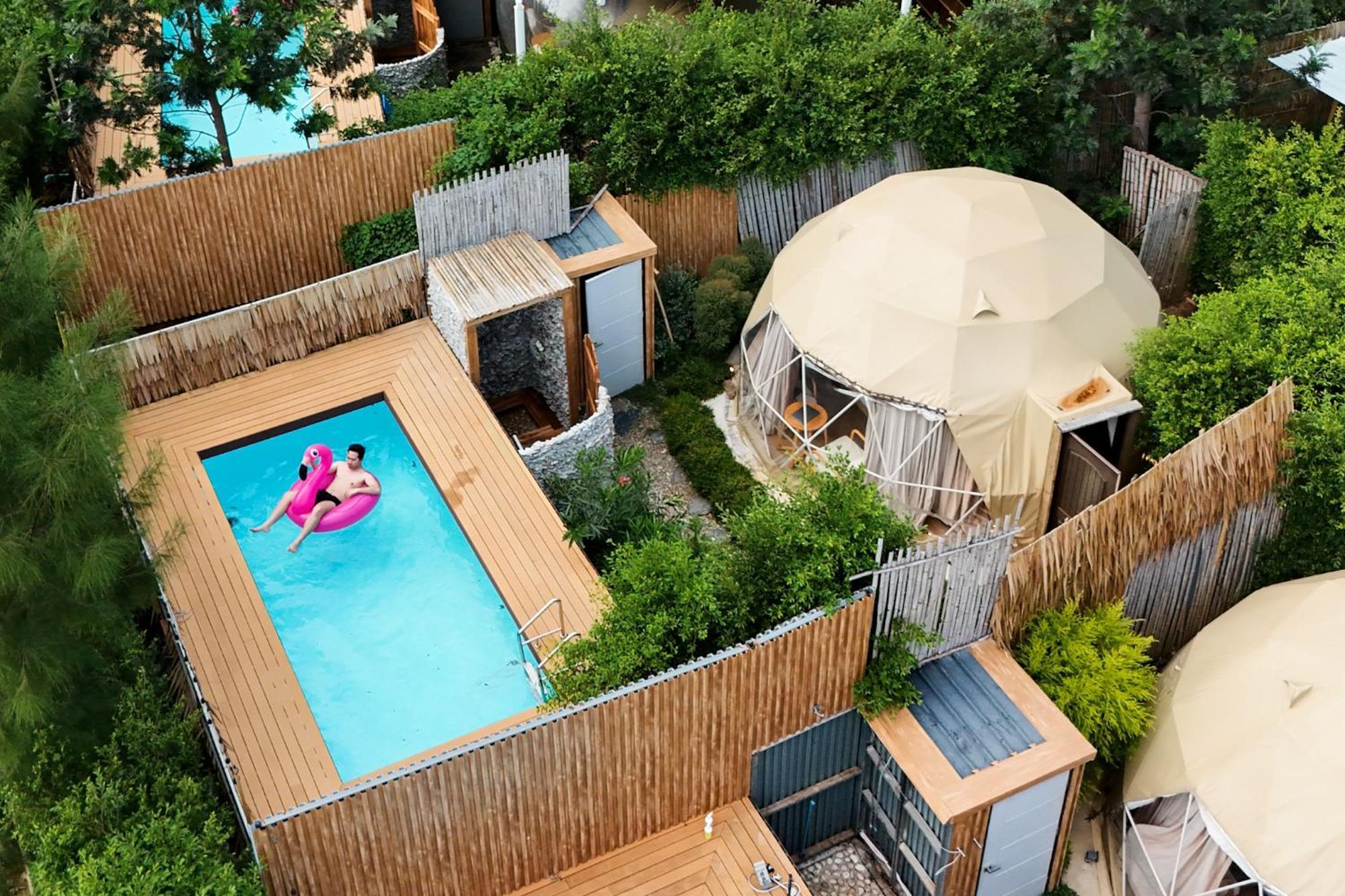 The X10 Nordic Tent And Glamping Pool Villa Khaoyai เขาใหญ่ - Sha Certified Ban Thung Sawang Extérieur photo