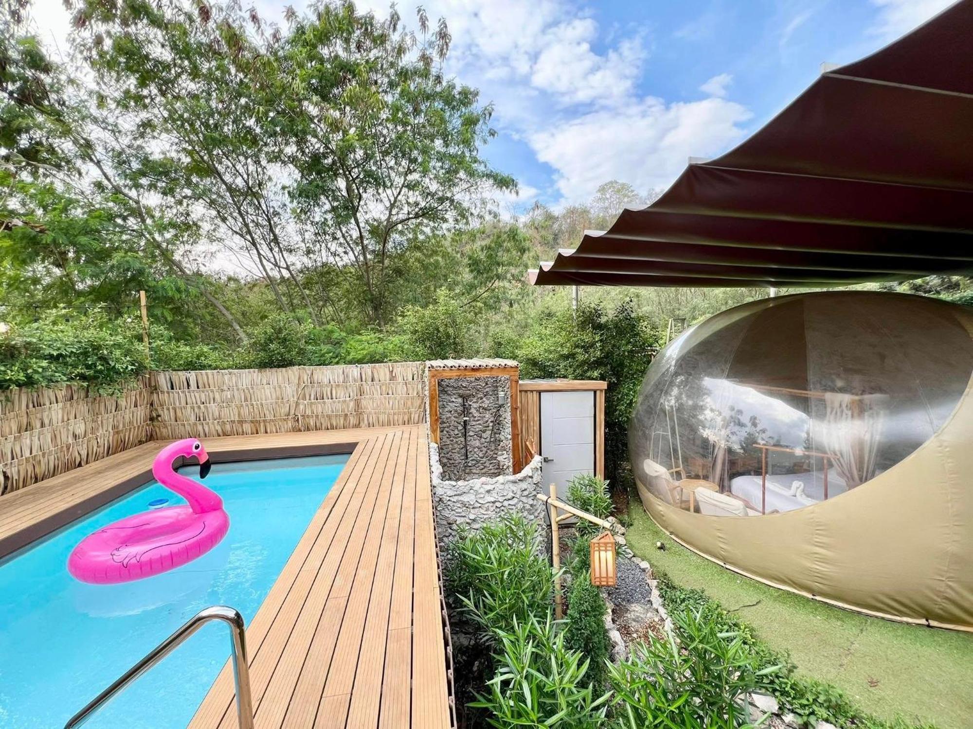 The X10 Nordic Tent And Glamping Pool Villa Khaoyai เขาใหญ่ - Sha Certified Ban Thung Sawang Extérieur photo
