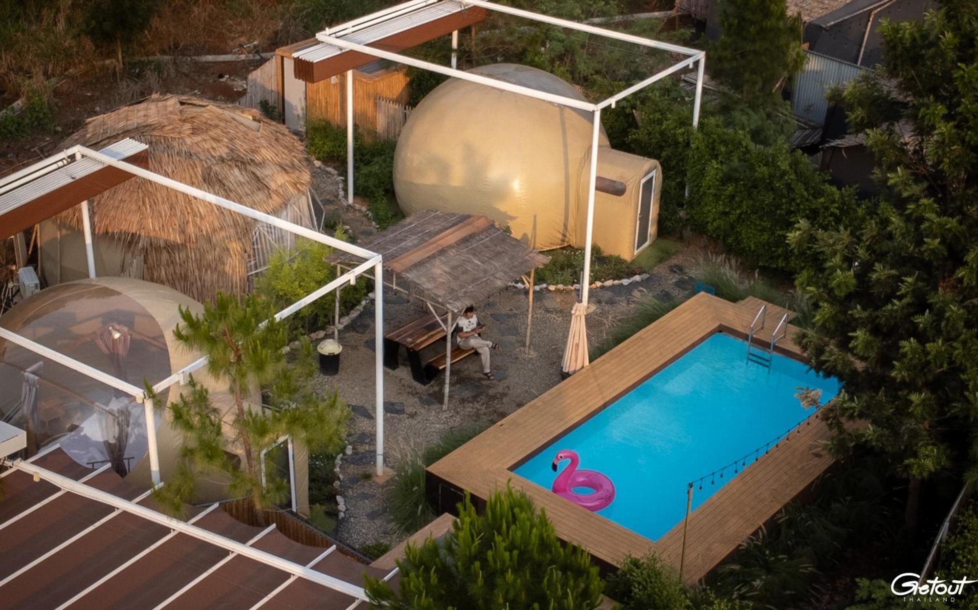 The X10 Nordic Tent And Glamping Pool Villa Khaoyai เขาใหญ่ - Sha Certified Ban Thung Sawang Extérieur photo